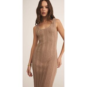 Z supply Brown Knit Dress M
